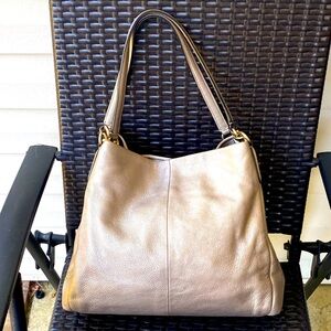 Coach Madison Metallic Phoebe Shoulder Bag